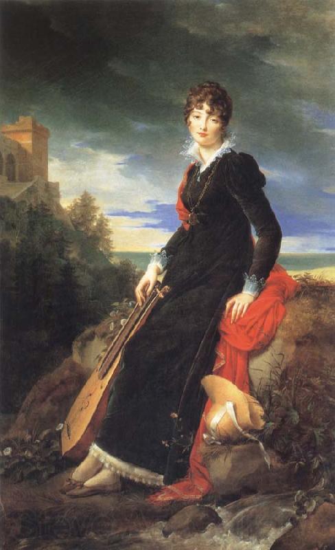 Francois Gerard Portrait of Katarzyna Starzenska